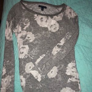 Floral long sleeve shirt